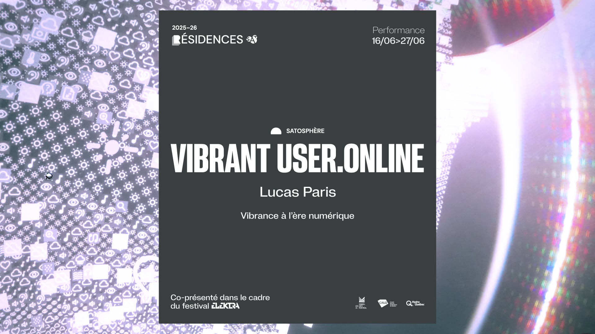 vibrant user online | Performance immersive