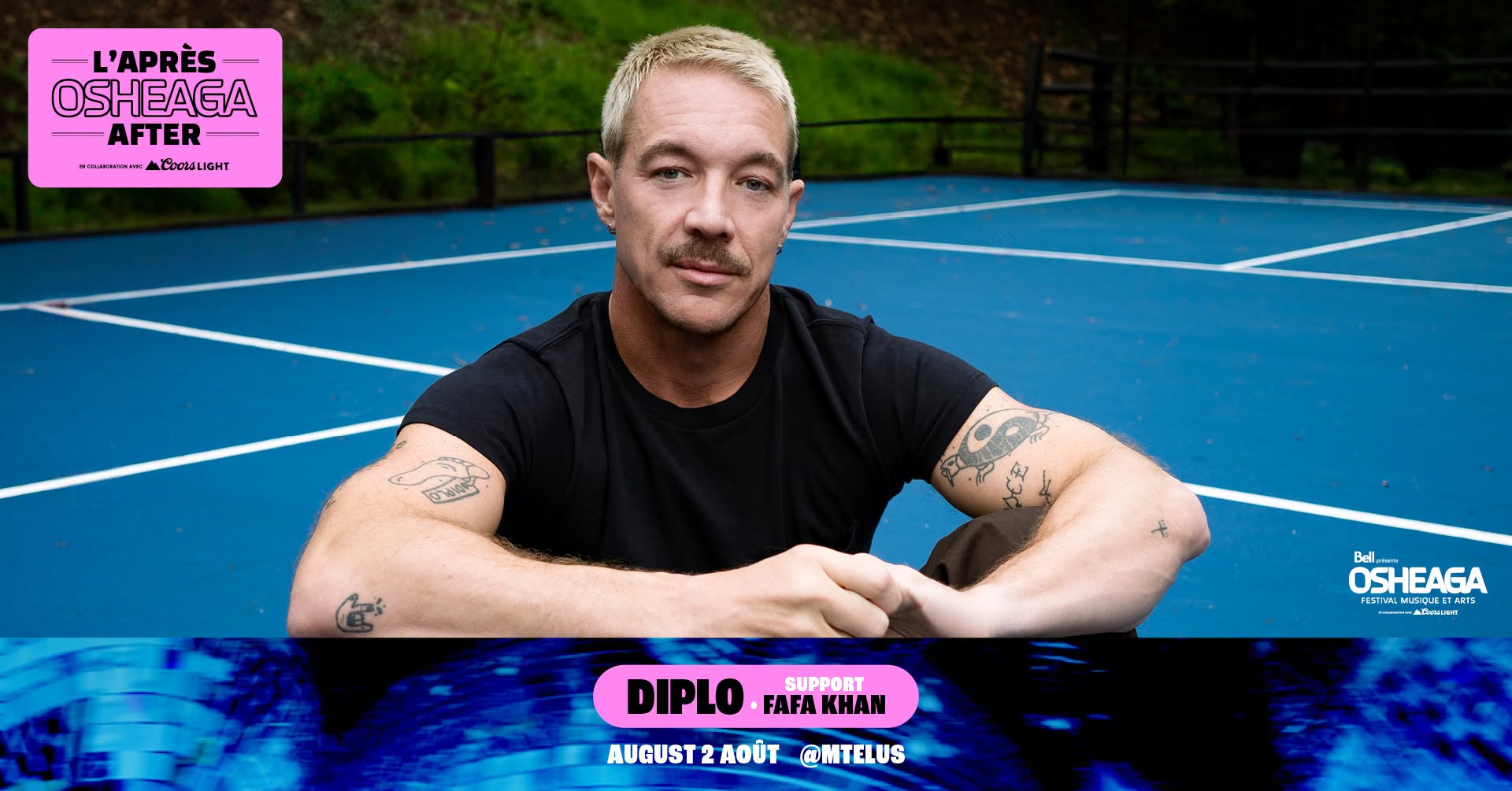 L'Après OSHEAGA : Diplo | MTELUS