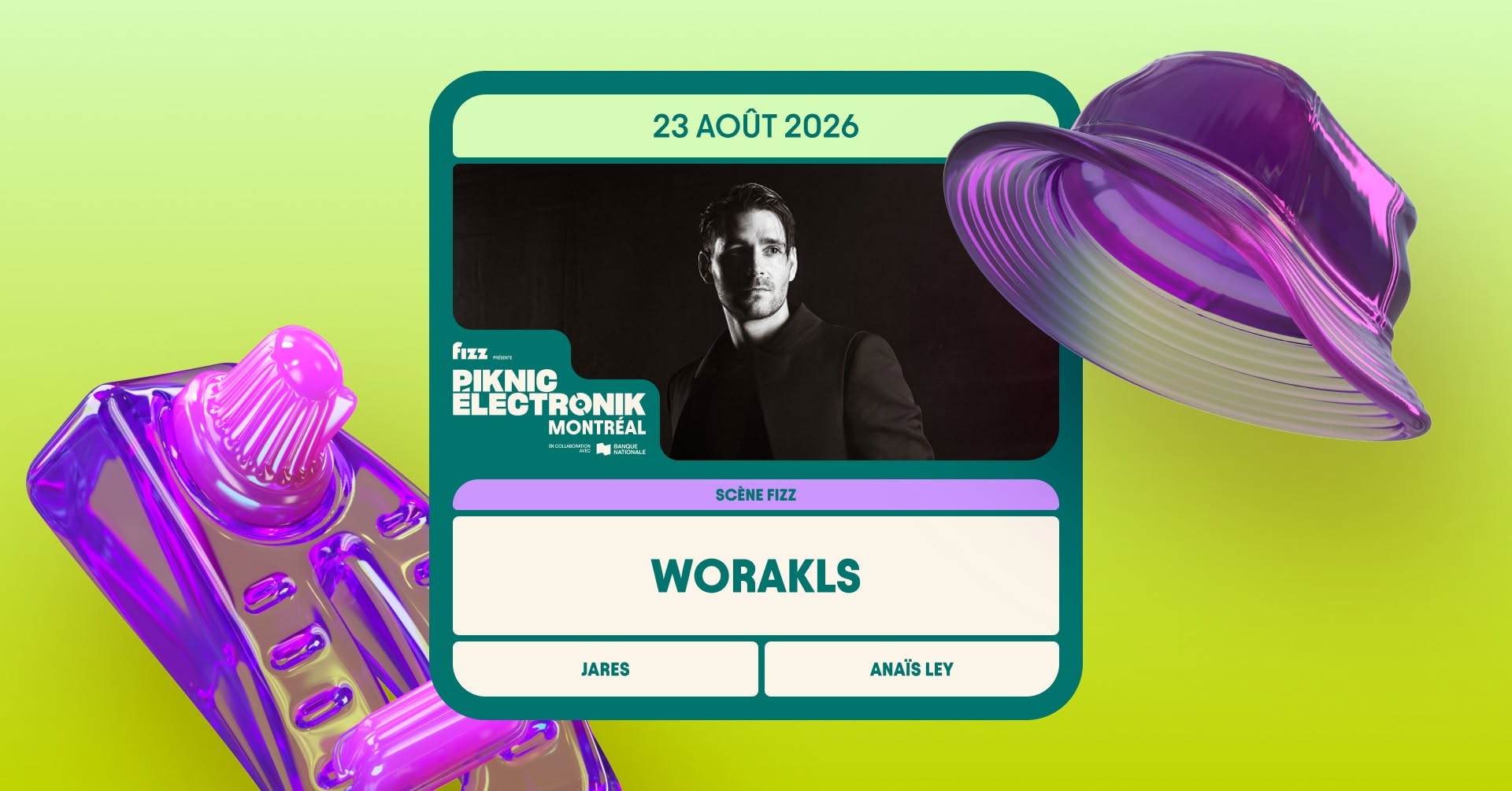 Piknic Électronik MTL #12 : Worakls