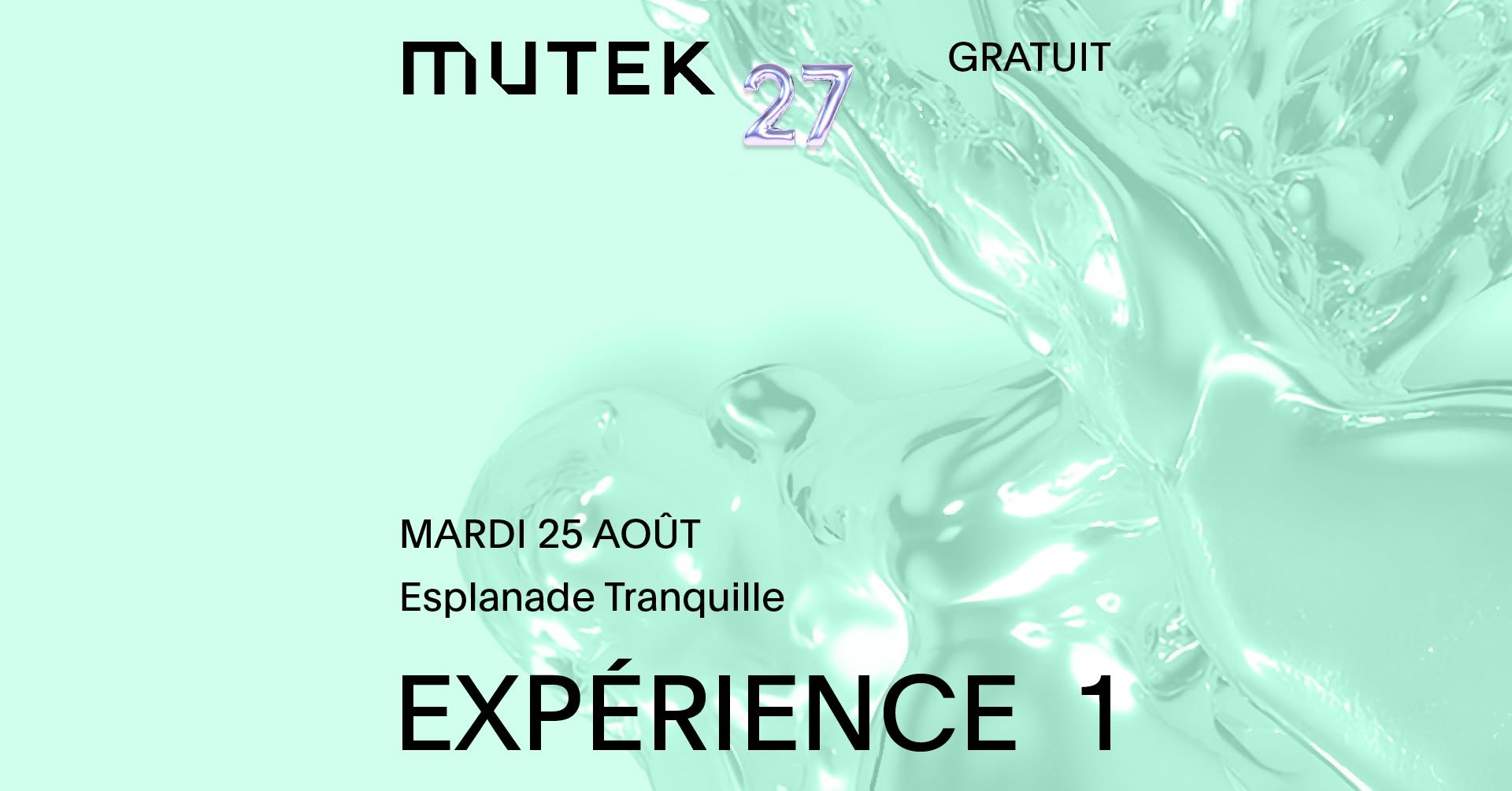 GRATUIT/FREE | Ida Toninato, Pick a Piper, SURPRISE DJ SET | MUTEK 27
