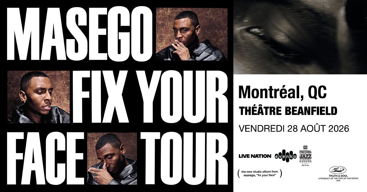 Le FIJM présente : Masego: Fix Your Face