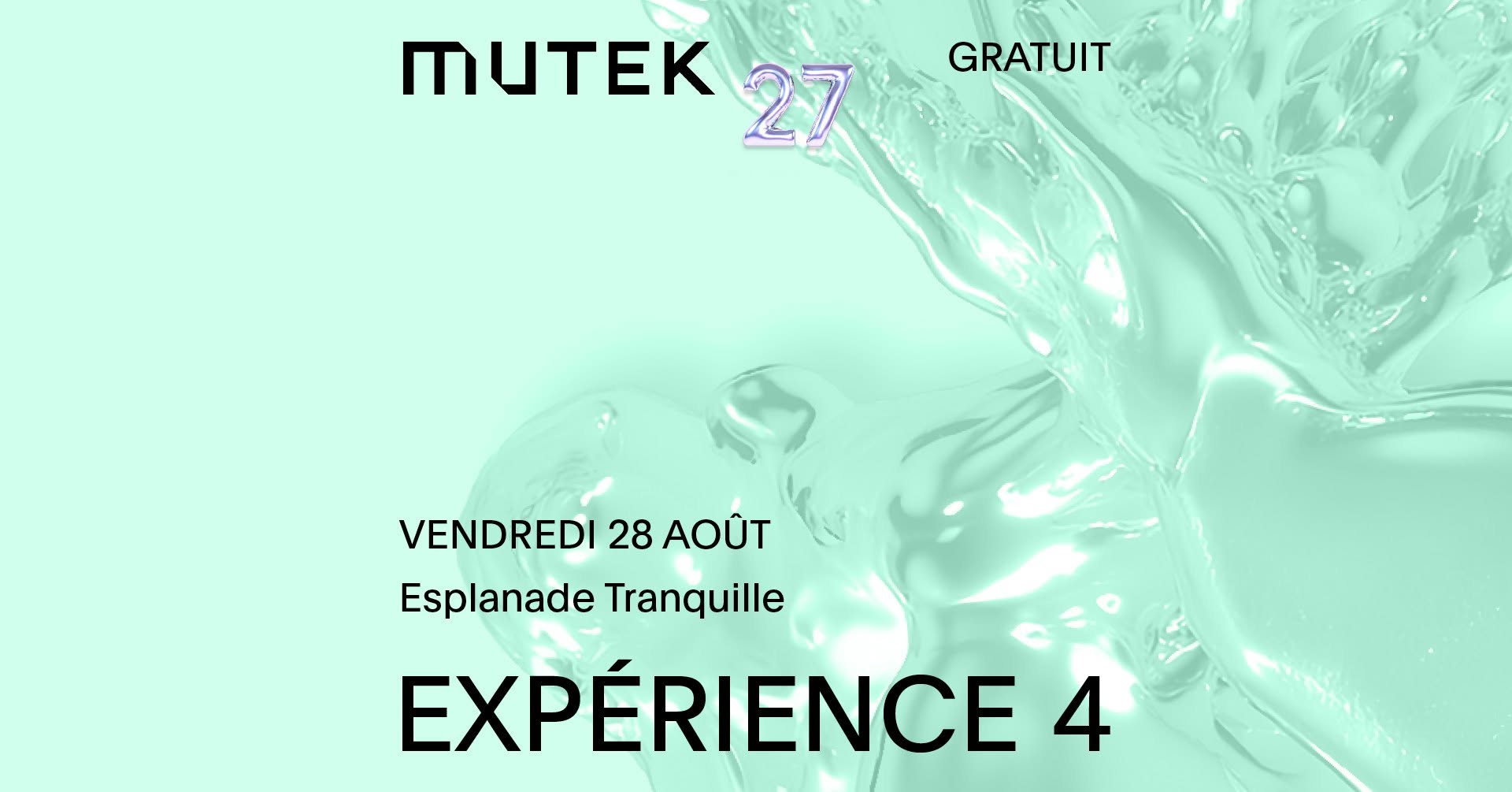 GRATUIT/FREE | aria, SURPRISE PERFORMANCE, ArtSaves, Matt & Mark Thibideau, SURPRISE DJ SET | MUTEK