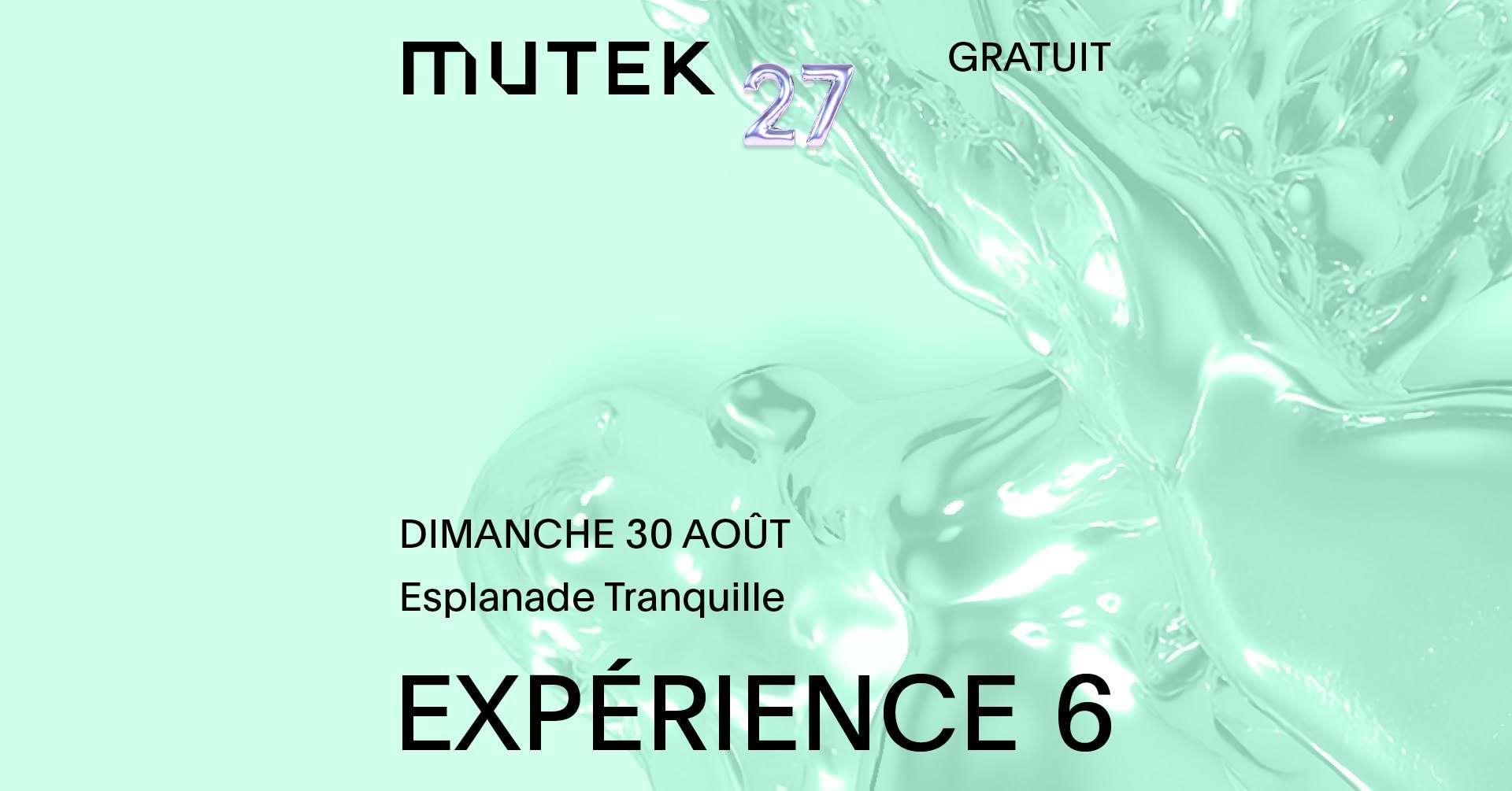 GRATUIT/FREE | Jordan Gardner, Julian Sartorius, Sarah Rossy, SURPRISE DJ SET | MUTEK 27