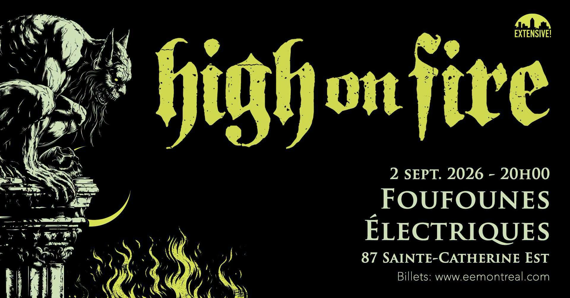High On Fire | Montréal