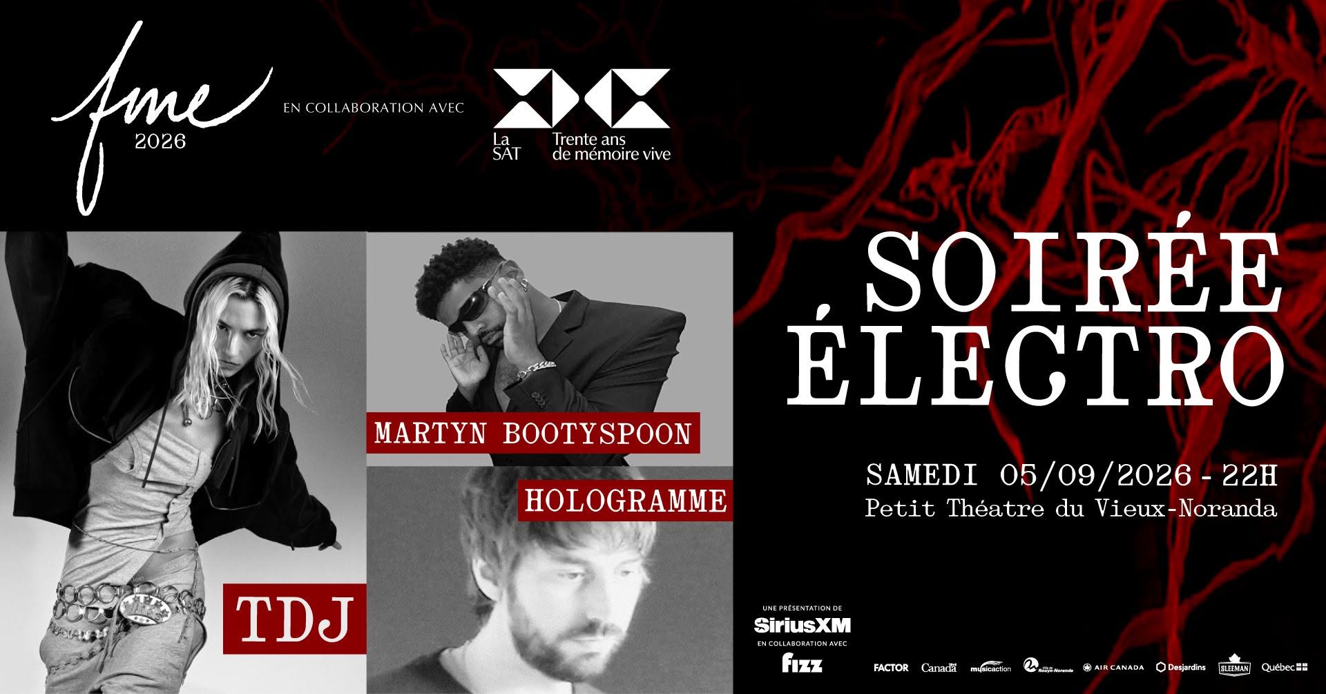 SOIRÉE ÉLECTRO – 30 ans de la SAT X FME