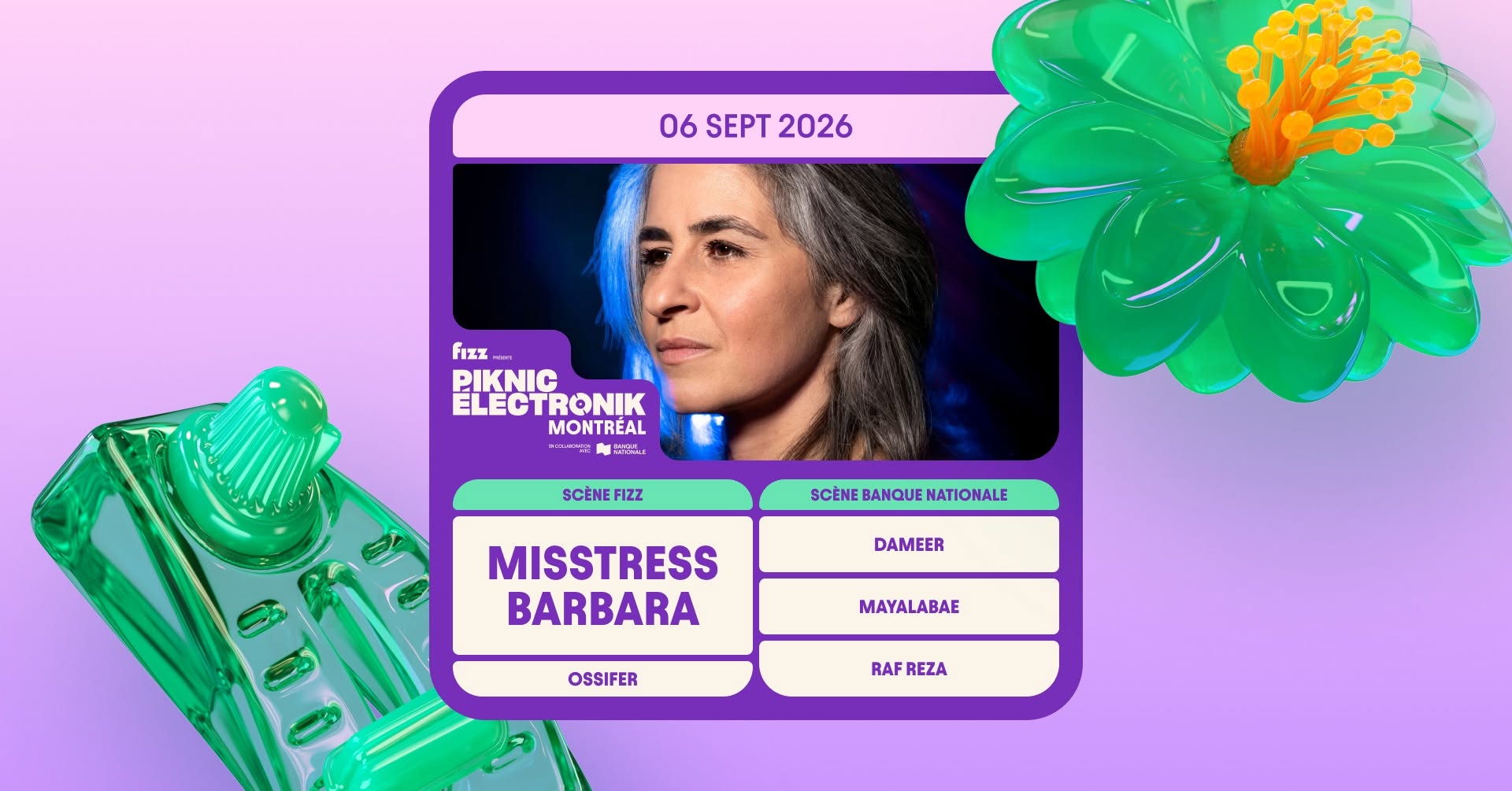 Piknic Électronik MTL #14 : Misstress Barbara / Dameer