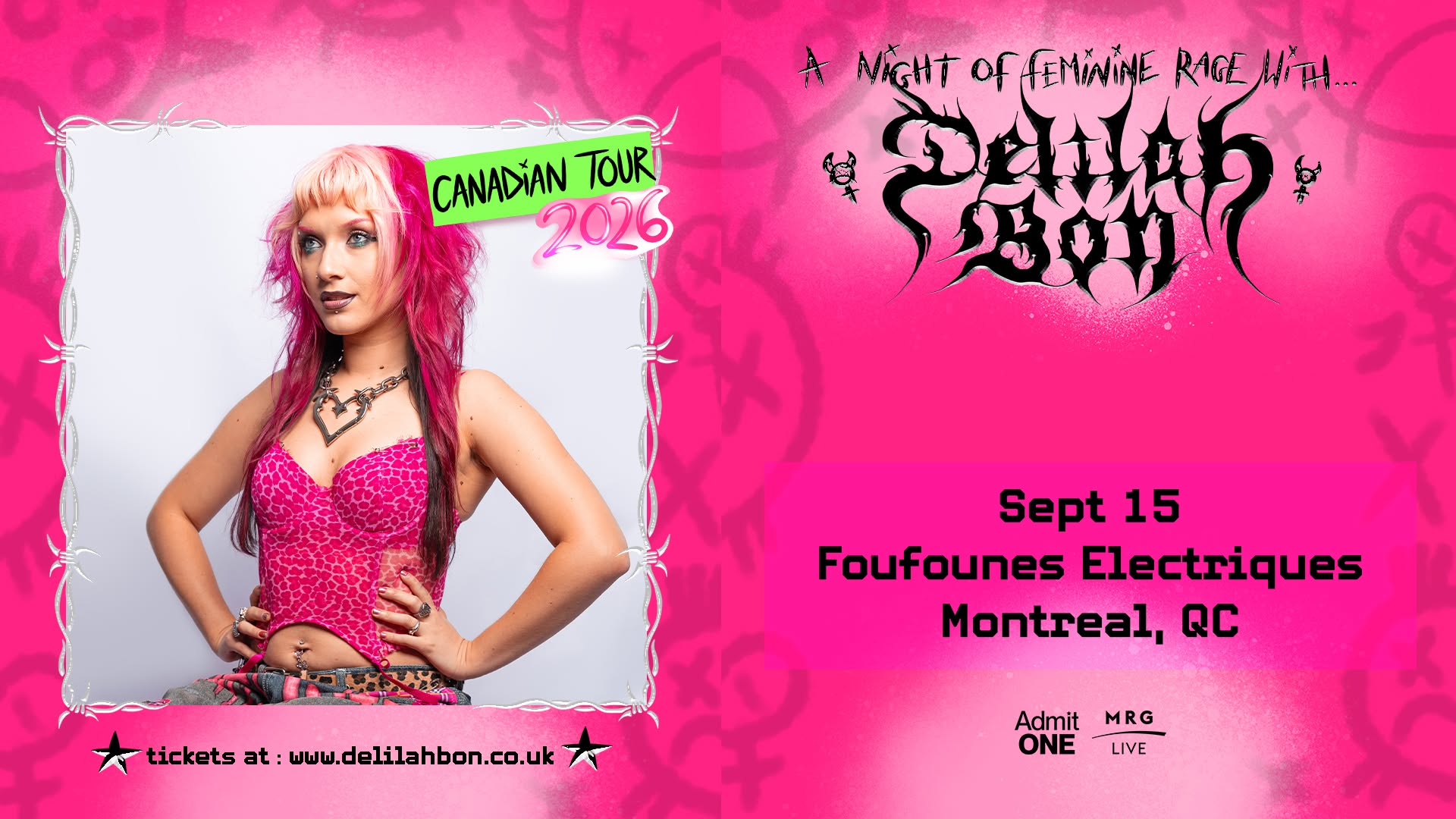 Delilah Bon - Canadian Tour (Montreal)