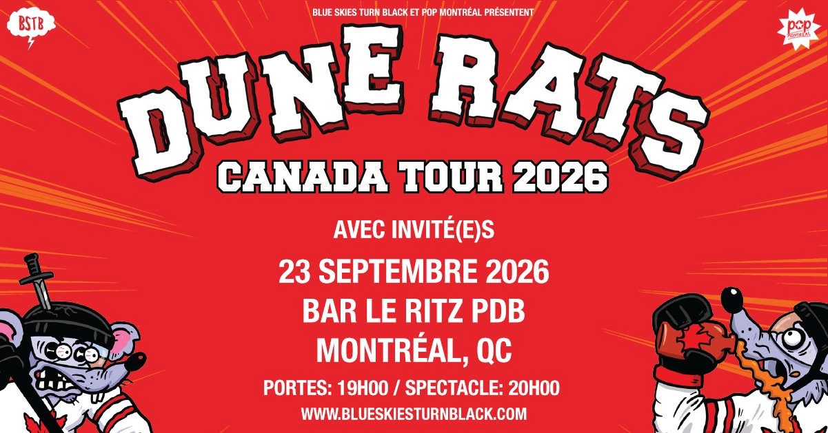 DUNE RATS - Montréal