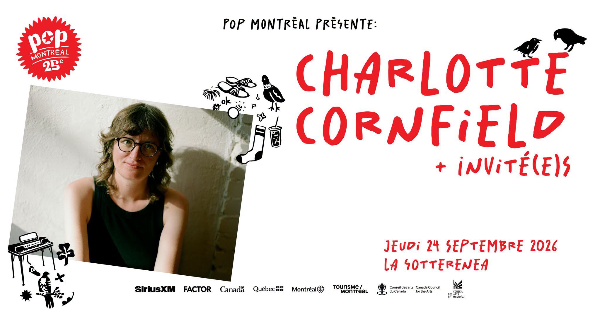 Charlotte Cornfield + invité(e)s