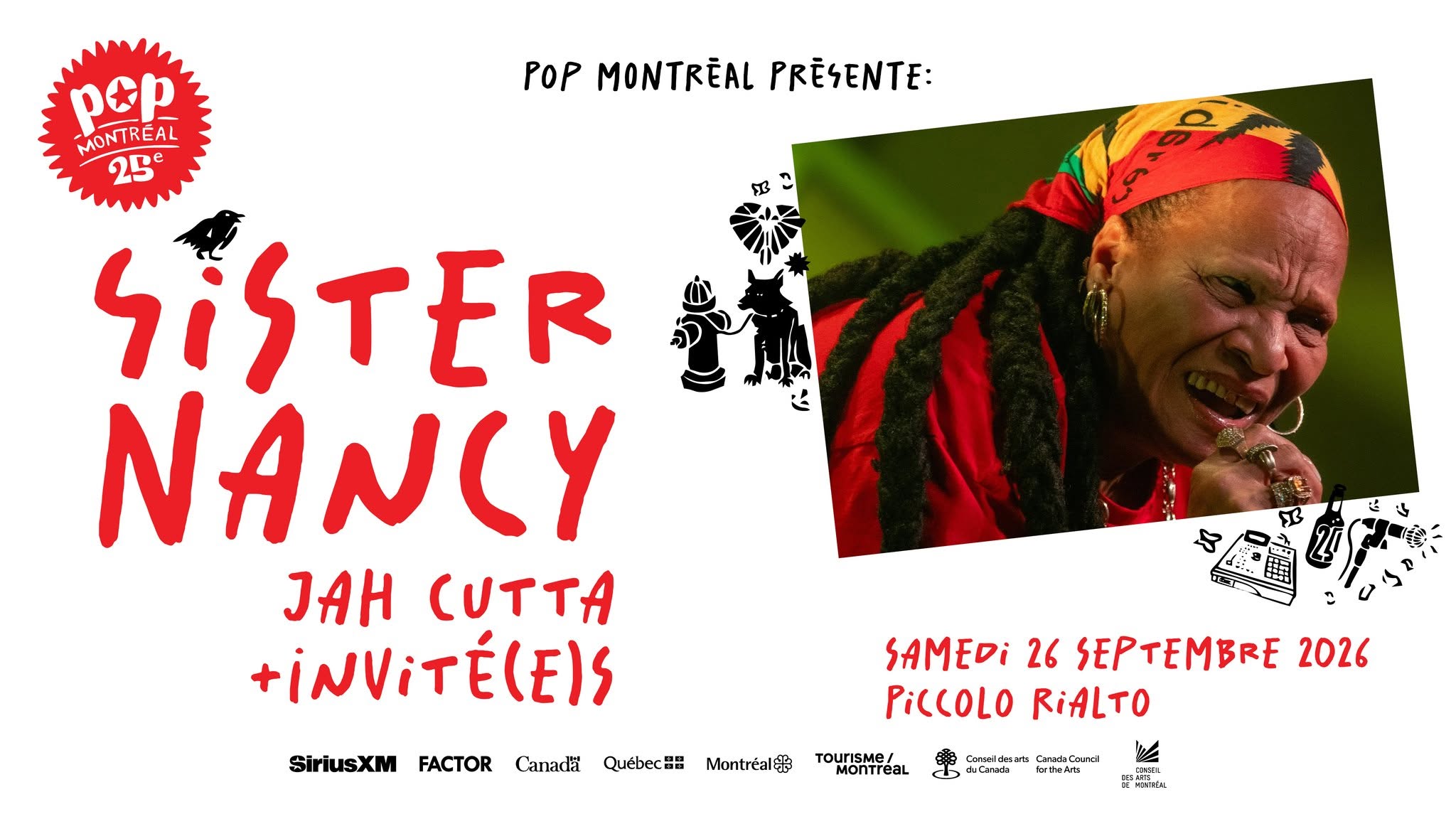 Sister Nancy + Jah Cutta + invité(e)s